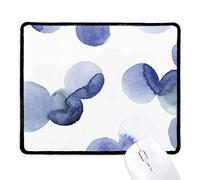 beatChong Halo Astratta Piante Art Pattern Antiscivolo Mousepad Gioco Ufficio Nero Cucito Edges Regalo