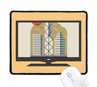 beatChong Hong Kong Victoria Harbour Computer Mouse Pad Antiscivolo in Gomma Mousepad Gioco Ufficio