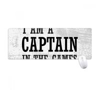 beatChong I Am A Capitan ai Giochi antiscivolo Mousepad Grande esteso gioco Ufficio titched Bordi Mat regalo Computer