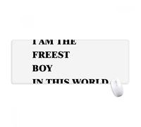 beatChong I Am The Mousepad Grande Gioco Esteso ufficio Bordi titched Computer Mat regalo Freest Ragazzo antiscivolo