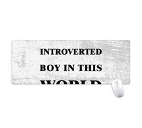 beatChong I Am The Mousepad Grande Gioco Esteso Ufficio Bordi titched Computer Mat Regalo Introverted Ragazzo Antiscivolo