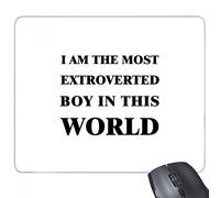 beatChong I Am The Rubber Mousepad gioco Ufficio Mouse Pad regalo Estroverso Ragazzo antiscivolo