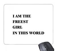 beatChong I Am The Rubber Mousepad gioco Ufficio Mouse Pad regalo Freest Ragazze antiscivolo