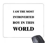beatChong I Am The Rubber Mousepad Gioco Ufficio Mouse Pad Regalo Introverted Ragazzo Antiscivolo
