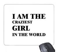 beatChong I Am The Rubber Mousepad Gioco Ufficio Mouse Pad Regalo più Pazza della Ragazza Antiscivolo