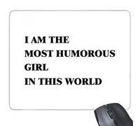 beatChong I Am The Rubber Mousepad gioco Ufficio Mouse Pad regalo umoristico Ragazze antiscivolo