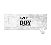beatChong I AmThe ??Brilliant Ragazzo Antisdrucciolevoli Mousepad Grande Gioco Esteso Ufficio Bordi titched Mat Regalo Computer