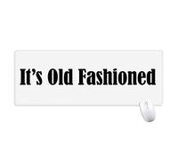 beatChong Il Nome di Old Fashioned Cocktail Antisdrucciolevoli Mousepad Grande Gioco Esteso Ufficio Bordi titched Computer Mat Regalo