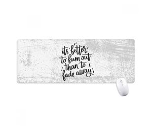 beatChong Il suo meglio per Bum fuori che spegnersi lentamente antisdrucciolevoli Mousepad Grande esteso gioco Ufficio titched Bordi Mat regalo Computer