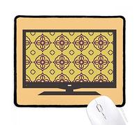 beatChong Illustrazione Thailandia Golden Viola Decorative Computer Mouse Pad Antiscivolo in Gomma Mousepad Gioco Ufficio