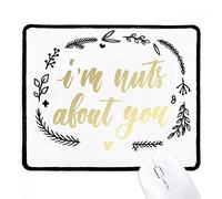 beatChong I'n Noci circa You Cita Stile Mousepad nero cucito bordo non stuoia di slittamento del gioco