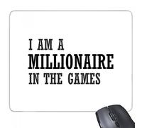 beatChong Io sono un milionario ai Giochi Antiscivolo in Gomma Mousepad Gioco Ufficio Mouse Pad Regalo