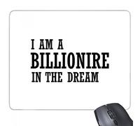 beatChong Io sono un milionario nella gomma Mousepad gioco Ufficio Mouse Pad regalo di sogno antiscivolo