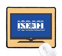 beatChong Israele Paese Bandiera Nome Computer Mouse Pad Antiscivolo in Gomma Mousepad Gioco Ufficio