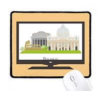 beatChong Italia Roma Paesaggio d'Interesse Nazionale, Mouse Pad Antiscivolo in Gomma Mousepad Gioco Ufficio