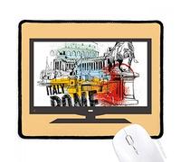 beatChong Italia Roma Paesaggio Teatro Romano Computer Mouse Pad Antiscivolo in Gomma Mousepad Gioco Ufficio