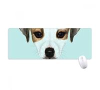 beatChong Jack Russell Terrier Dog Pet Animal antisdrucciolevoli Mousepad Grande esteso gioco Ufficio titched Bordi Mat regalo Computer