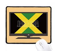 beatChong Jamaica Paese Bandiera Nome Computer Mouse Pad Antiscivolo in Gomma Mousepad Gioco Ufficio