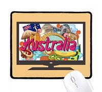beatChong Kangaroo Harbour Bridge in Australia Graffiti Computer Mouse Pad antiscivolo in gomma Mousepad gioco Ufficio