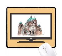 beatChong La Cattedrale di Berlino, in Germania, Mouse Pad Antiscivolo in Gomma Mousepad Gioco Ufficio