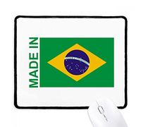 beatChong Made In Brazil Country Love antiscivolo Mousepad gioco Ufficio nero cucito Edges regalo
