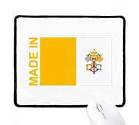 beatChong Made In Città del Vaticano Country Love antiscivolo Mousepad gioco Ufficio nero cucito Edges regalo