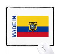 beatChong Made in Ecuador Country Love Antiscivolo Mousepad Gioco Ufficio Nero Cucito Edges Regalo