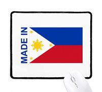 beatChong Made in Filippine Country Love Antiscivolo Mousepad Gioco Ufficio Nero Cucito Edges Regalo