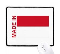 beatChong Made In Indonesia Country Love antiscivolo Mousepad gioco Ufficio nero cucito Edges regalo