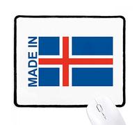 beatChong Made In Islanda Country Love antiscivolo Mousepad gioco Ufficio nero cucito Edges regalo