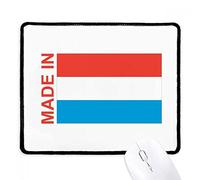 beatChong Made In Lussemburgo, Country Love antiscivolo Mousepad gioco Ufficio nero cucito Edges regalo