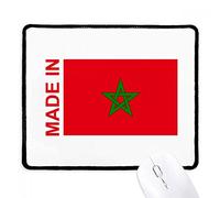 beatChong Made In Marocco Country Love antiscivolo Mousepad gioco Ufficio nero cucito Edges regalo