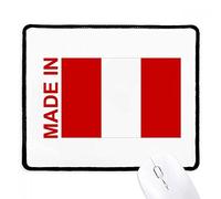 beatChong Made in Perù Country Love Antiscivolo Mousepad Gioco Ufficio Nero Cucito Edges Regalo