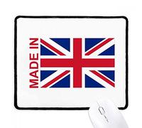 beatChong Made in Regno Unito Country Love Antiscivolo Mousepad Gioco Ufficio Nero Cucito Edges Regalo