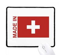 beatChong Made in Switzerland Country Love antiscivolo Mousepad gioco Ufficio nero cucito Edges regalo