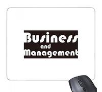 beatChong Maggiore Business e di Gestione rettangolo Nero Antiscivolo in Gomma Mousepad Mouse Game Pad Regalo