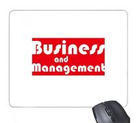 beatChong Maggiore business e di gestione rettangolo rosso antiscivolo in gomma Mousepad Mouse Game Pad regalo