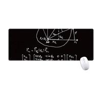 beatChong Math Kowledge Circle Antisdrucciolevoli Mousepad Grande Gioco Esteso Ufficio Bordi titched Mat Regalo Computer