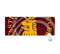 beatChong Medioevo Leone Lega Calcio Antisdrucciolevoli Mousepad Grande esteso Gioco Ufficio titched Bordi Mat Regalo Computer