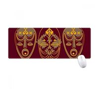 beatChong Medioevo Religione Rosso Mascherina del Modello Antisdrucciolevoli Mousepad Grande esteso Gioco Ufficio titched Bordi Mat Regalo Computer