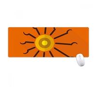 beatChong Modello Antico Egitto astratta Scarab Art antisdrucciolevoli Mousepad Grande esteso gioco Ufficio titched Bordi Mat regalo Computer