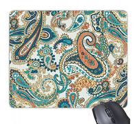 beatChong Pad Regalo Mouse Classica Blu Arancione Astratto Modello Pesce Antiscivolo in Gomma Mousepad Gioco Ufficio