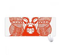 beatChong Pechino Mascherina di Opera Cinese Antisdrucciolevoli Mousepad Grande Gioco Esteso Ufficio Bordi titched Carta Tagliata Mat Regalo Computer