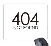 beatChong Programmatore Errore 404 Not Found rettangolo antiscivolo in gomma Mousepad Mouse Game Pad regalo