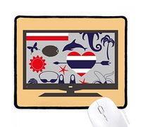 beatChong Regno di Thailandia doganale Computer Mouse Pad antiscivolo in gomma Mousepad Gioco ufficio tradizionale