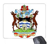 beatChong Saint John Antigua e Barbuda Emblem antiscivolo in gomma Mousepad gioco Ufficio Mouse Pad regalo
