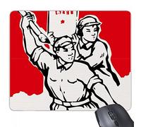 beatChong Spazzola Paper Soldier MAO Zedong Quotes Antiscivolo in Gomma Mousepad Gioco Ufficio Mouse Pad Regalo