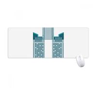 beatChong Taiwan Hotel 85 Sky Tower antisdrucciolevoli Mousepad Grande Gioco Esteso ufficio Bordi Mat regalo Computer titched
