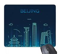beatChong Tempio del Cielo di Pechino Culturale Elementi rettangolo Antiscivolo in Gomma Mousepad Mouse Game Pad Regalo