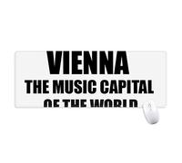 beatChong Vienna Capitale della Musica Il Mousepad Grande Gioco Esteso Ufficio Bordi titched Computer Mat Regalo Mondo Antiscivolo